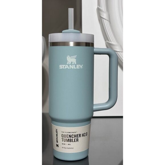 Stanley Quencher H2.0 FlowState Tumbler 30oz, SEAFOAM - Picture 1 of 4